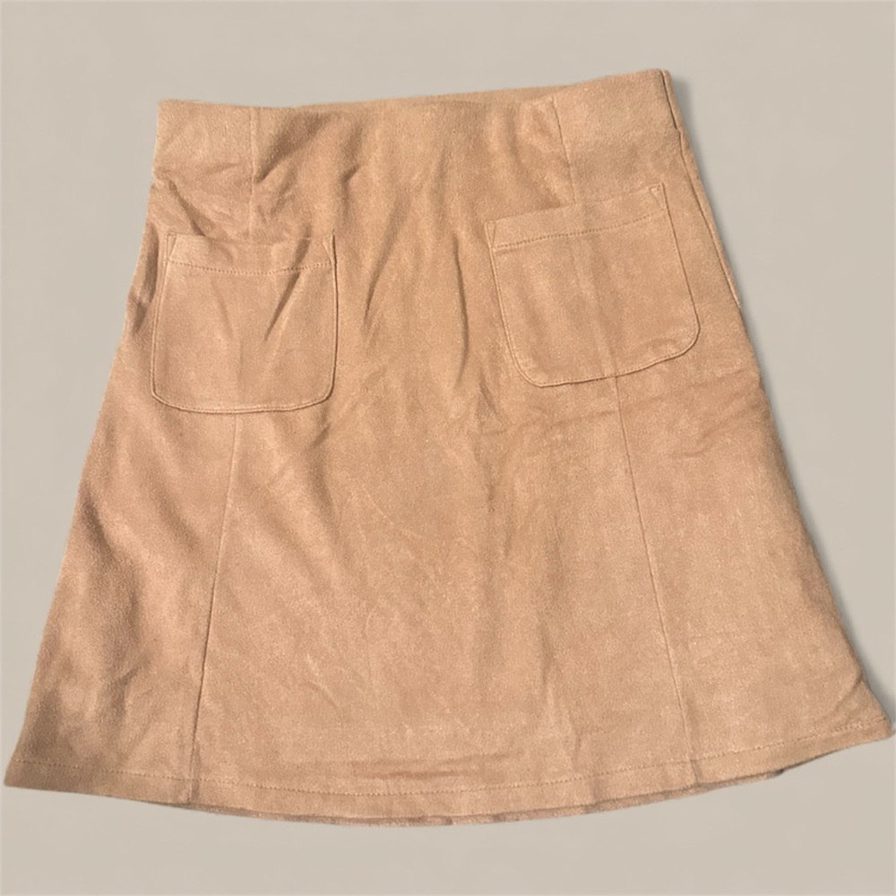 kidpik Tan A-Line Skirt